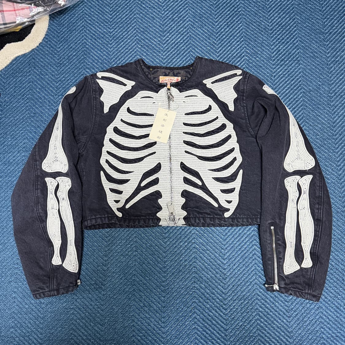 [1]캐피탈 본 모터크로스 데님 자켓 상품이미지1