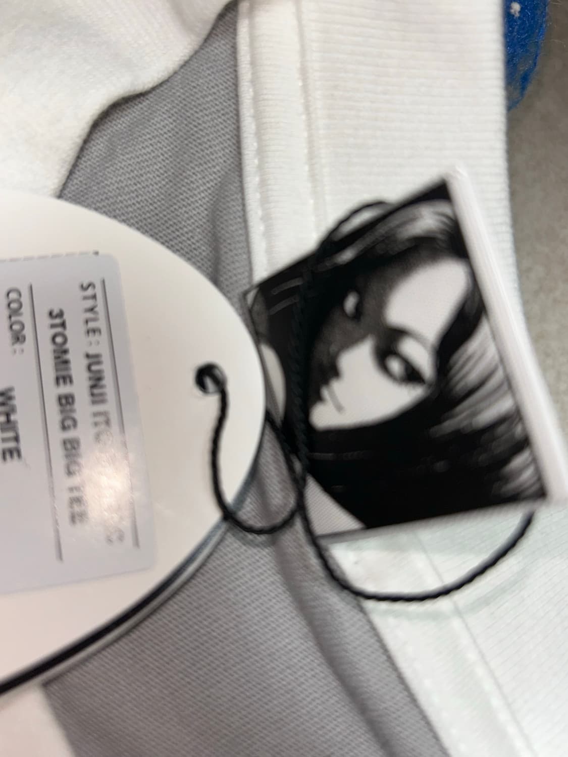 이토준지 나이스고스트클럽 콜라보 매니악 토미에 반팔 상품이미지4