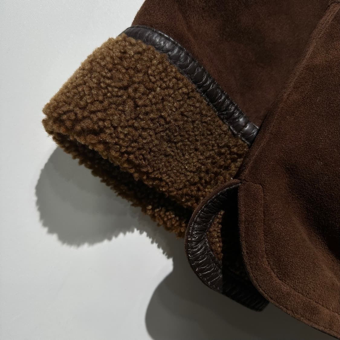 Cleopatra 램스킨 시어링 무스탕 싱글 자켓 상품이미지5