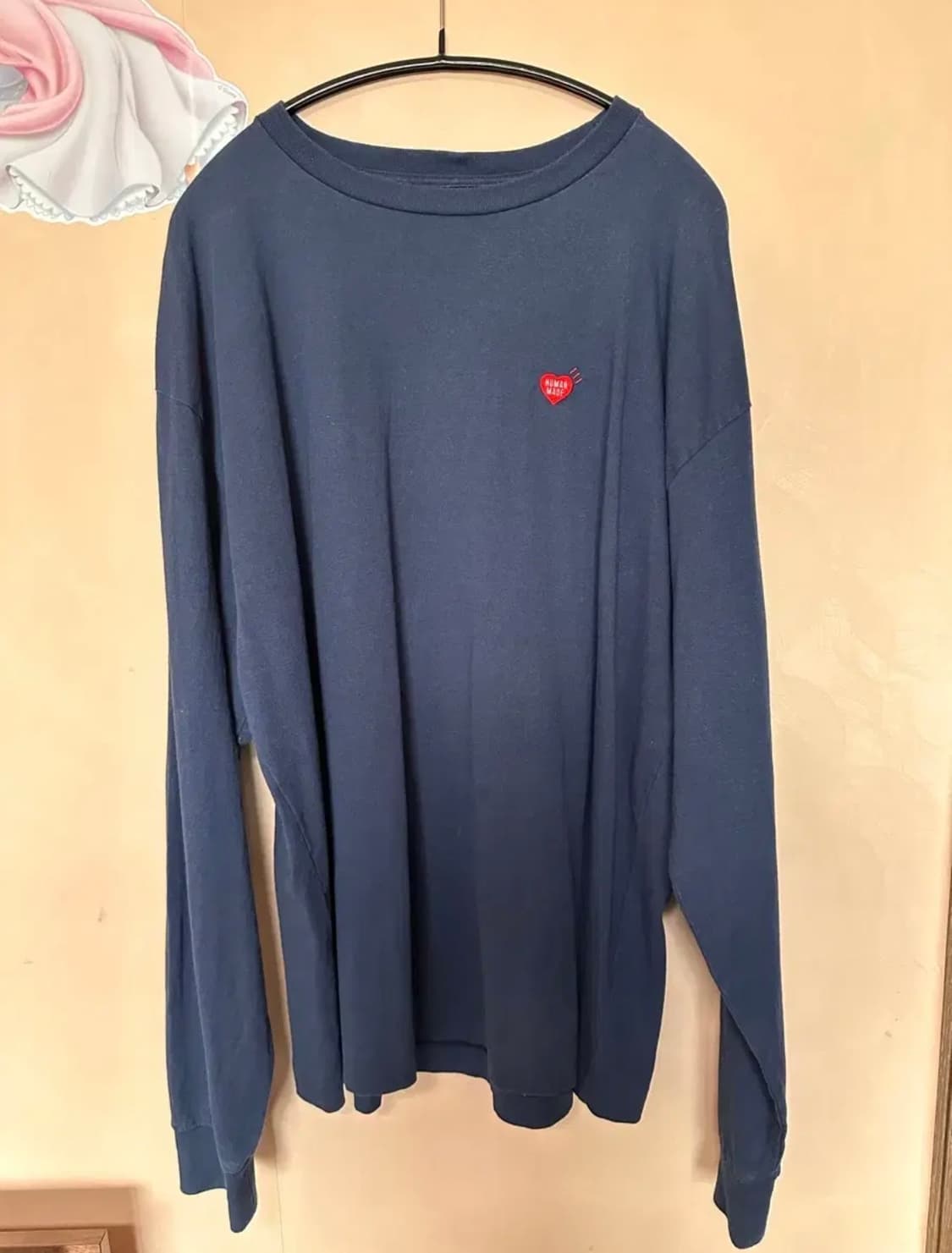 XL) 휴먼메이드 그래픽 롱슬리브 티셔츠 #6 네이비 상품이미지5
