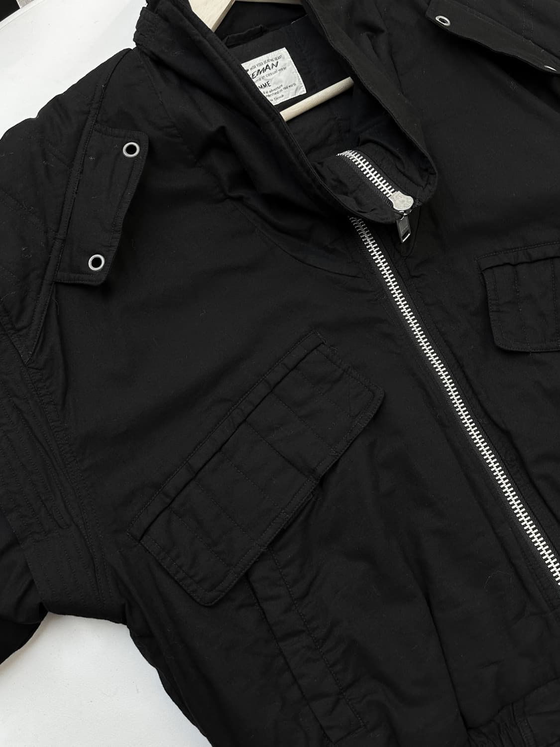 글리맨 옴므 90‘s 패러슈트 플라이트 봄버 자켓 상품이미지5