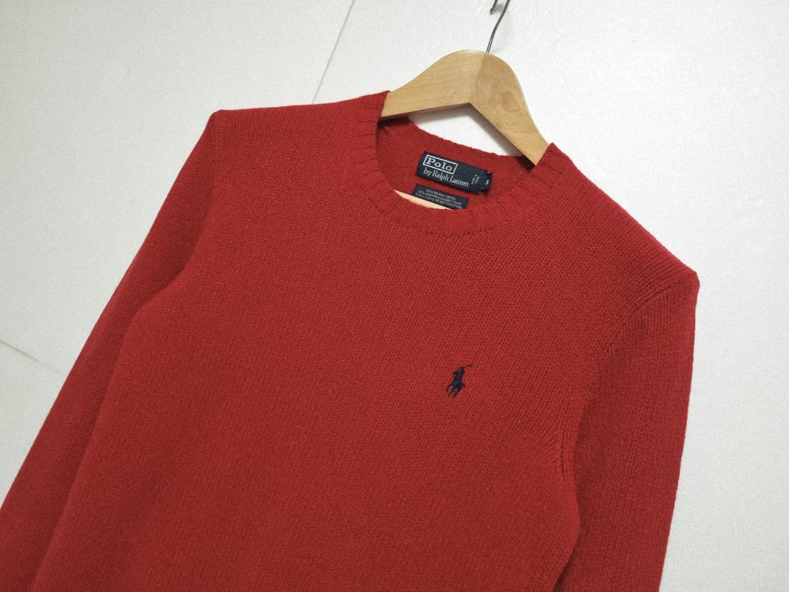 남성 폴로 POLO 메리노 울 & 래빗 앙고라 긴팔 니트 스웨터 상품이미지1