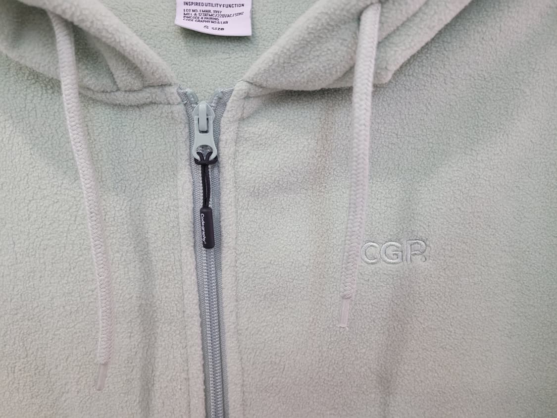 코드그라피 Codeography 오버사이즈 플리스 후드 집업 S 상품이미지3