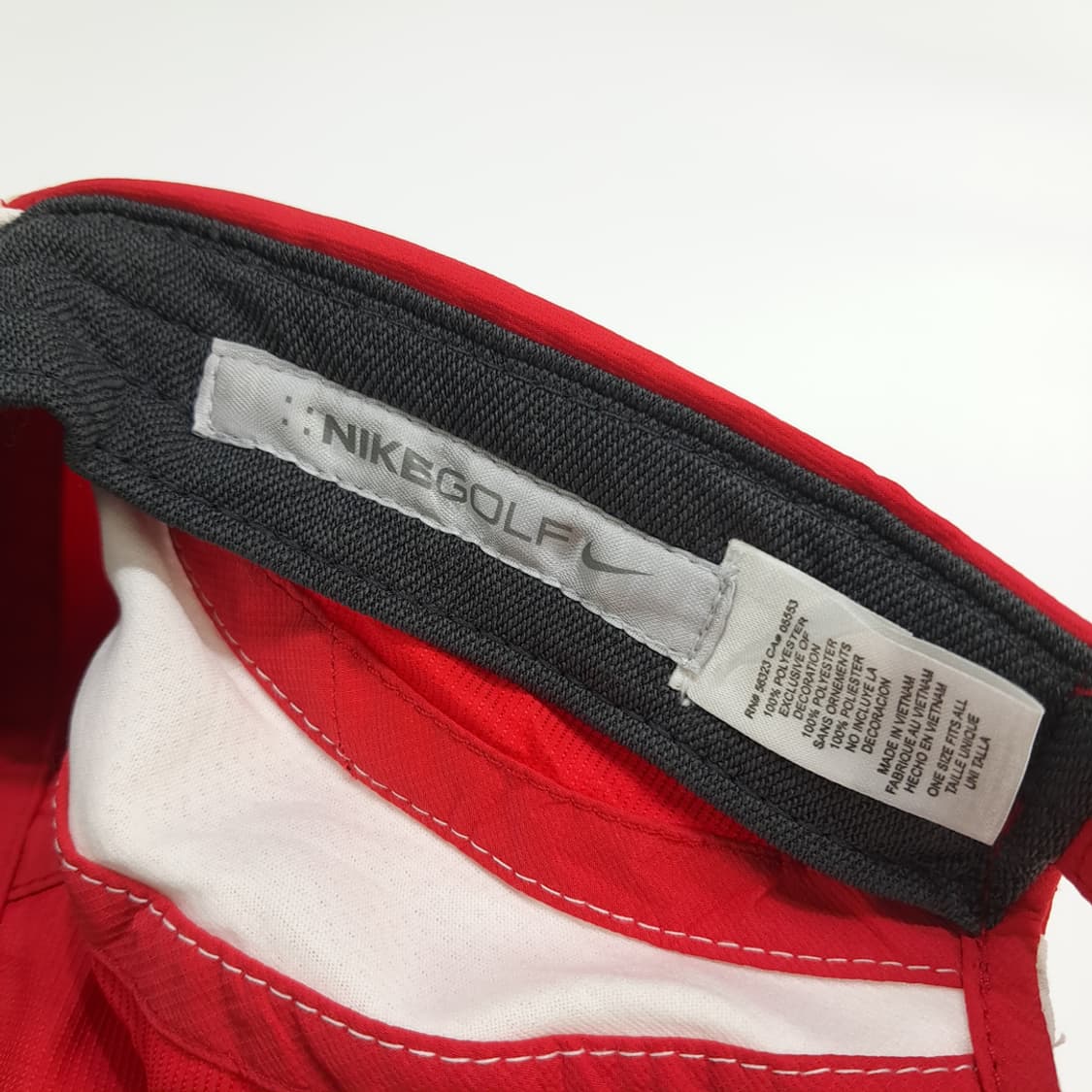 Nike Golf Red Mesh Sports Cap P1491 상품이미지9