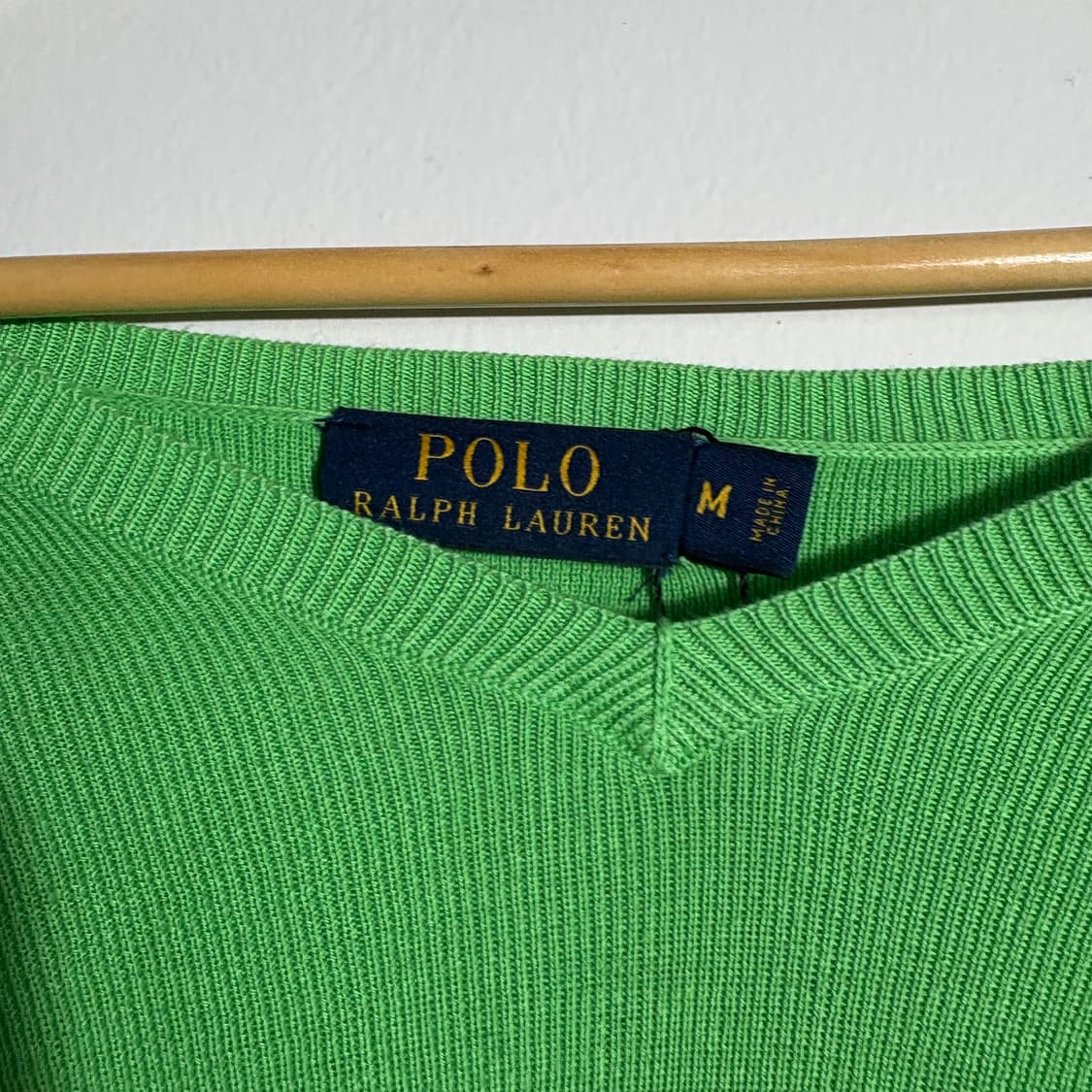 폴로 랄프로렌 그린 브이넥 니트 (무료배송) 상품이미지3