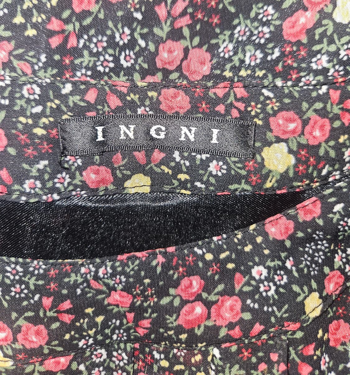 ingni 카시스베리 쉬폰 원피스 상품이미지5