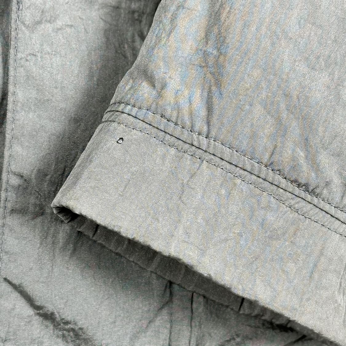 (미세한 하자 존재) 나이키 더블 스우시 후디 바람막이 그레이 M 상품이미지6