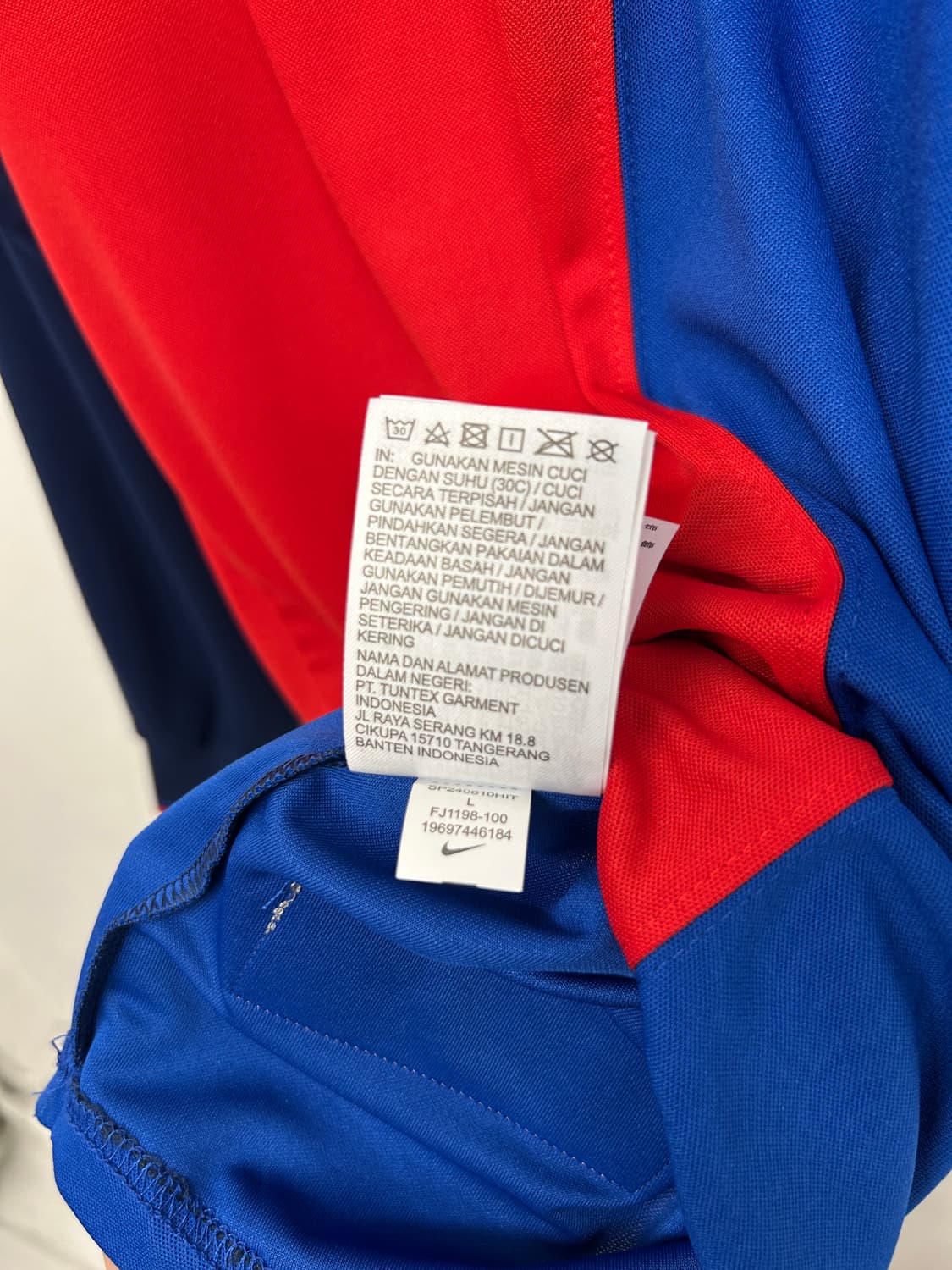 나이키 바르셀로나 1899-1999 긴팔 져지 상품이미지7