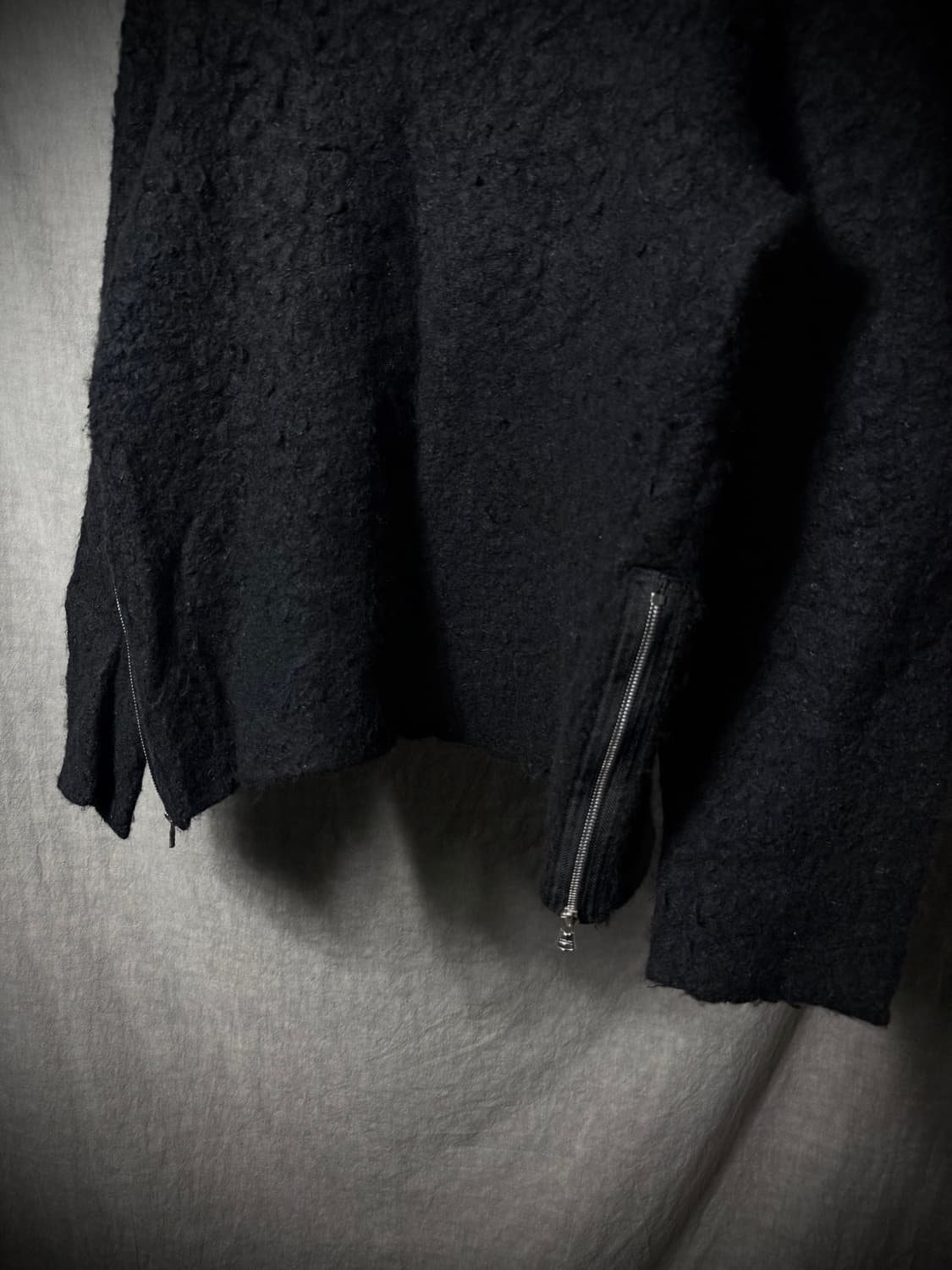 Isamu Katayama Backlash Bouclé Side-Zip  상품이미지5