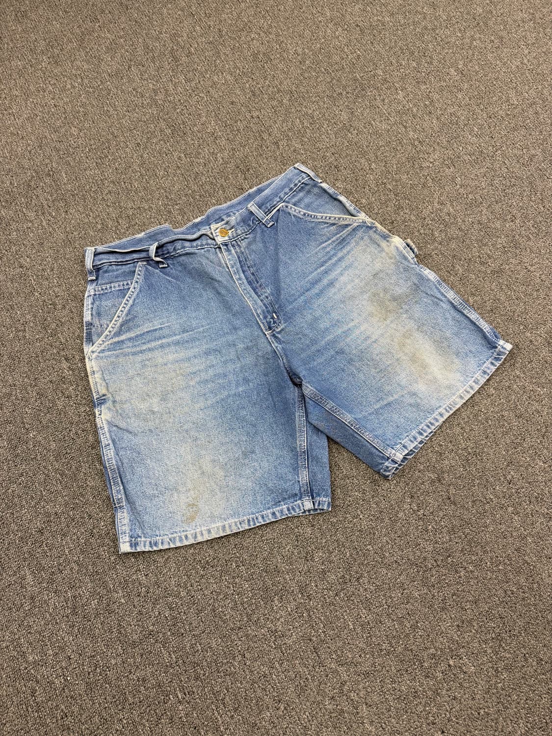 36) 칼하트 빈티지 카펜터 데님 반바지 상품이미지1