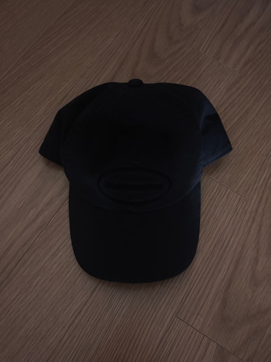 디스이즈네버댓 overdyed ET Logo cap black 새상품 상품이미지2