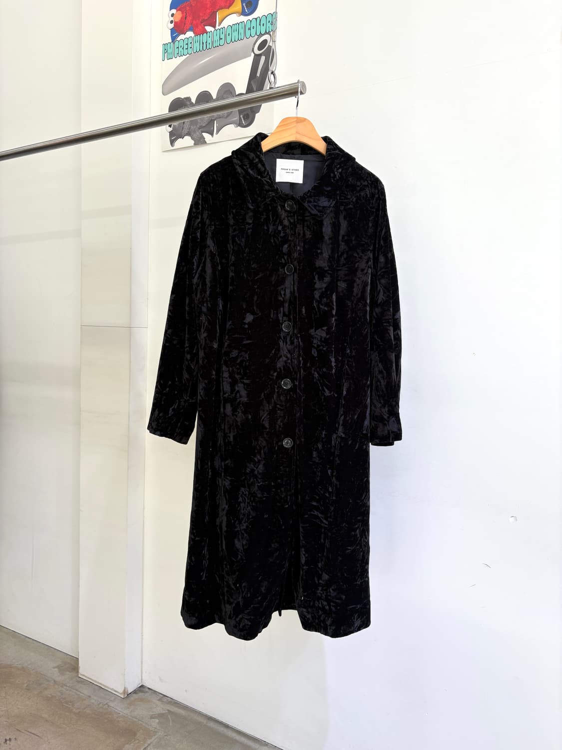 FREAK'S STORE 벨벳 코트 상품이미지1