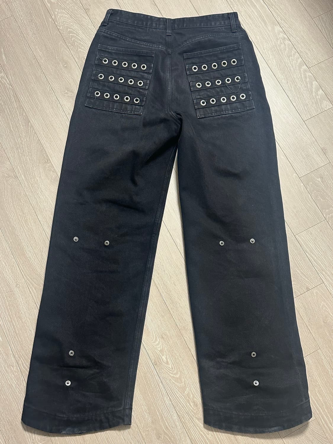 [0]b.access Button Black Jeans 상품이미지3