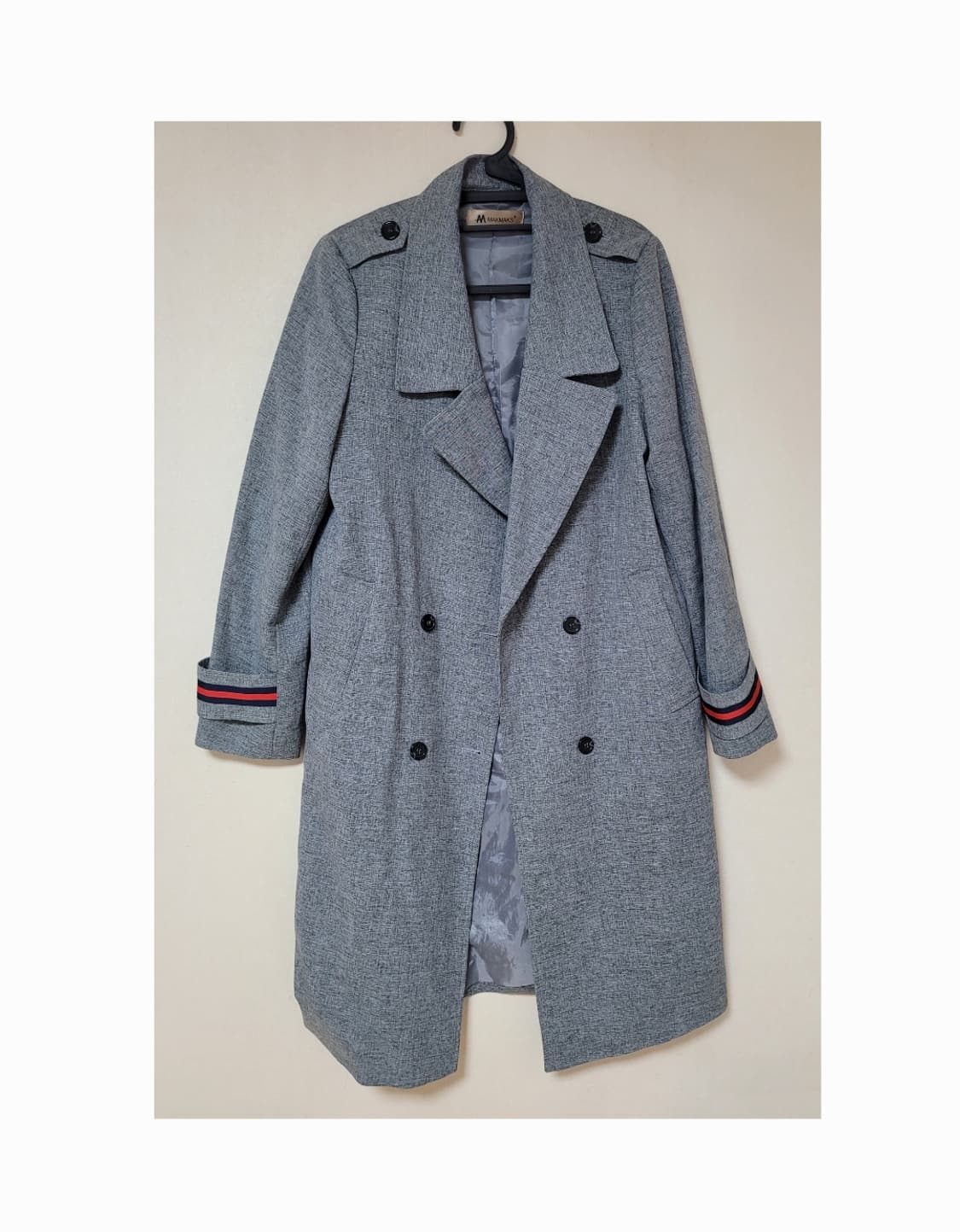 마크막스 코트 그레이 95 상품이미지1