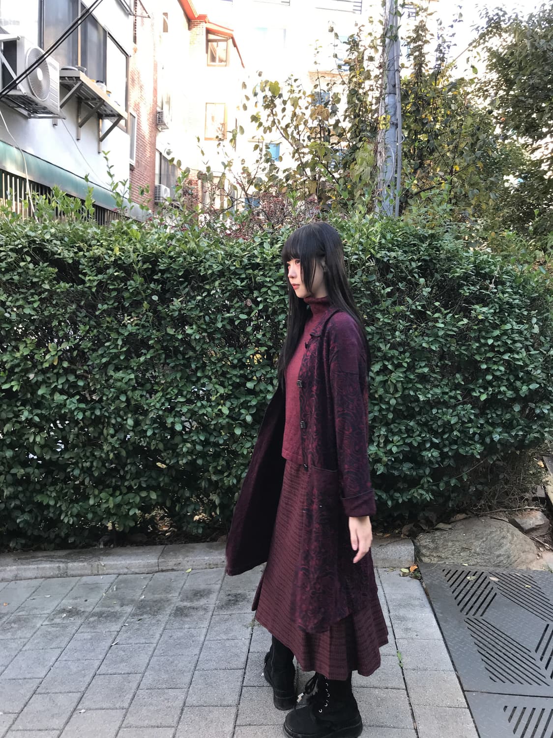 Rose Wool Coat 상품이미지5