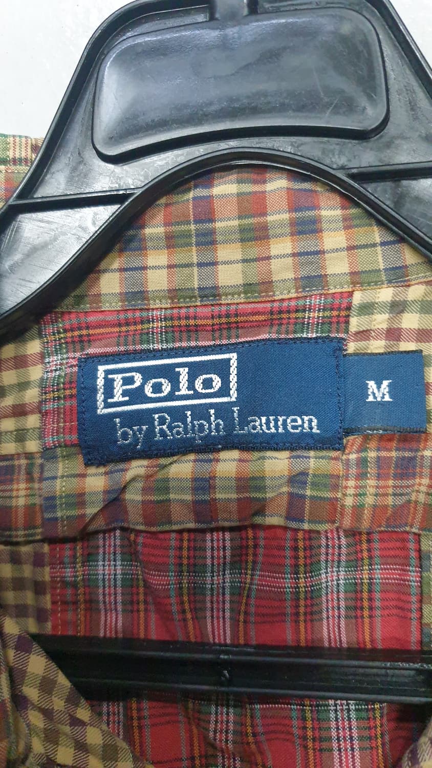 폴로 랄프로렌 패치워크 셔츠 M 상품이미지3