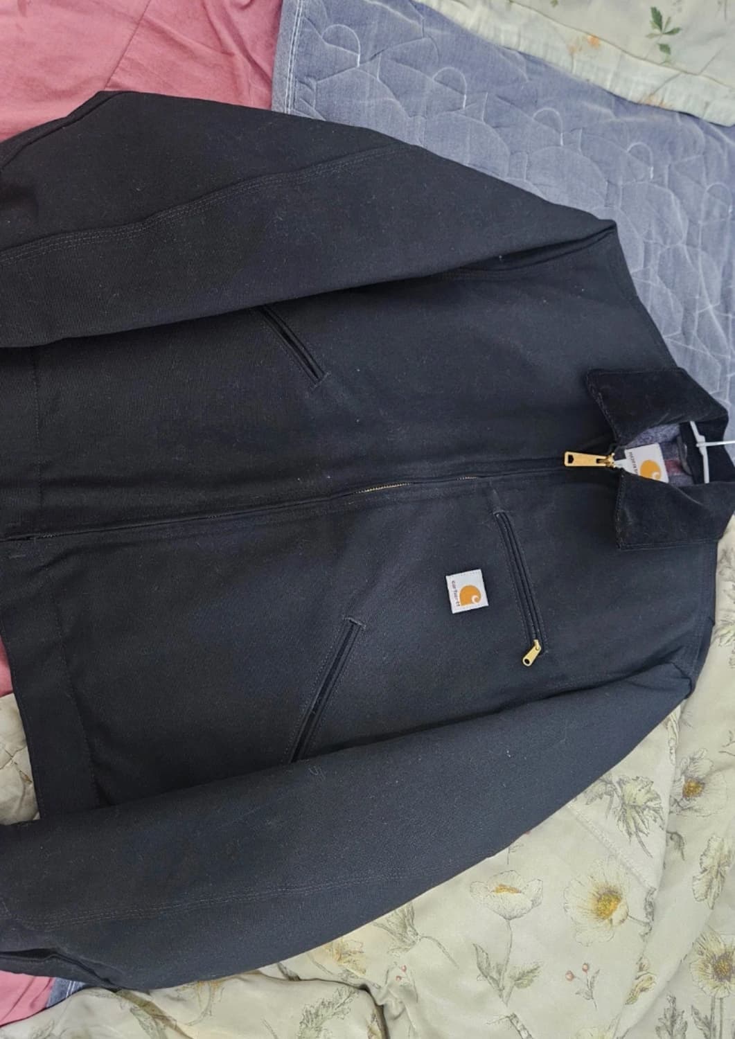 [S] 칼하트 디트로이트 j001 자켓 블랙 정품 상품이미지2