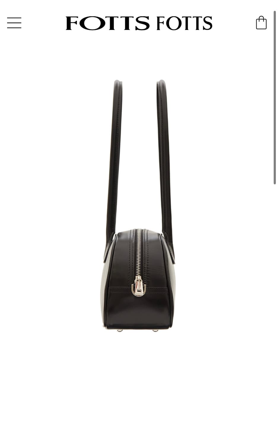Fotts fotts BOWLING BAG / BLACK 포츠포츠 보울 상품이미지3