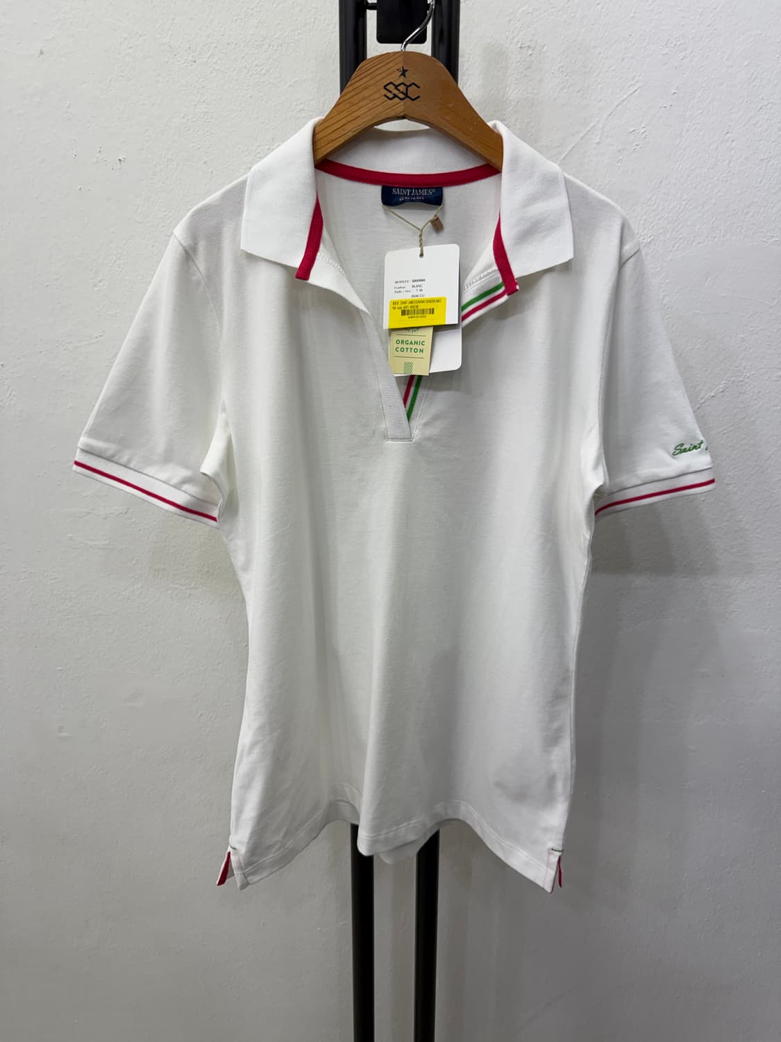 새제품) 세인트제임스 정품 SAVANA 여성 반팔티 38 상품이미지1