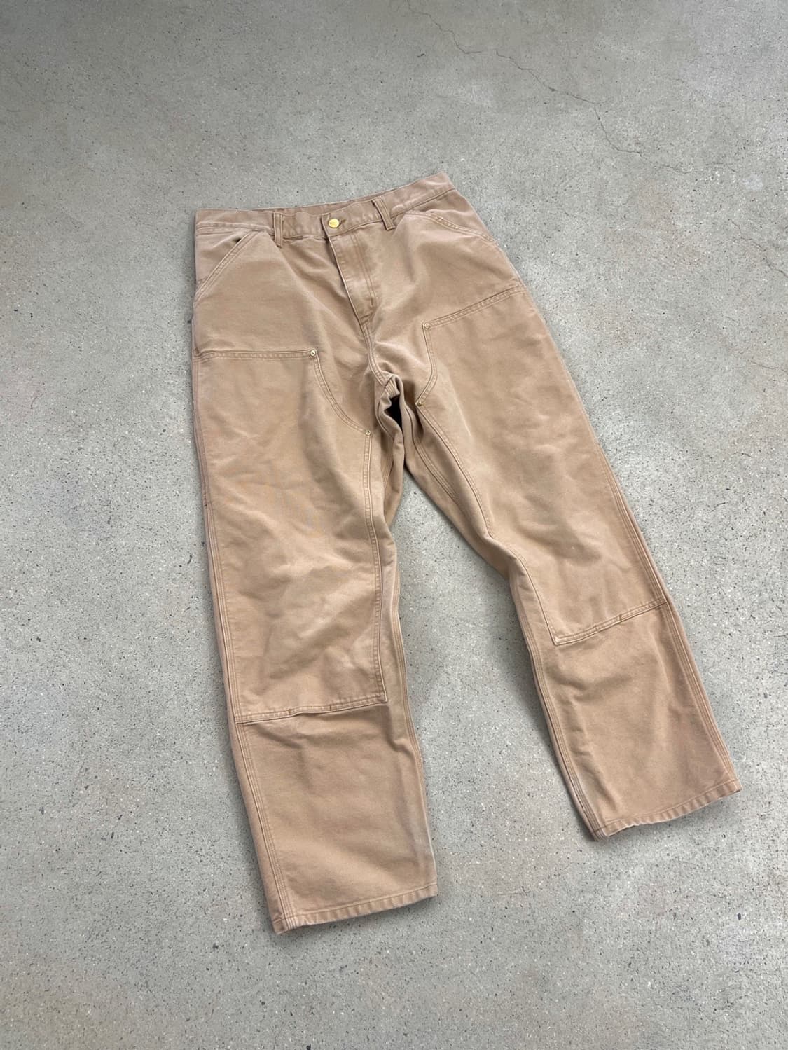 칼하트 WIP 더블니 팬츠 상품이미지4