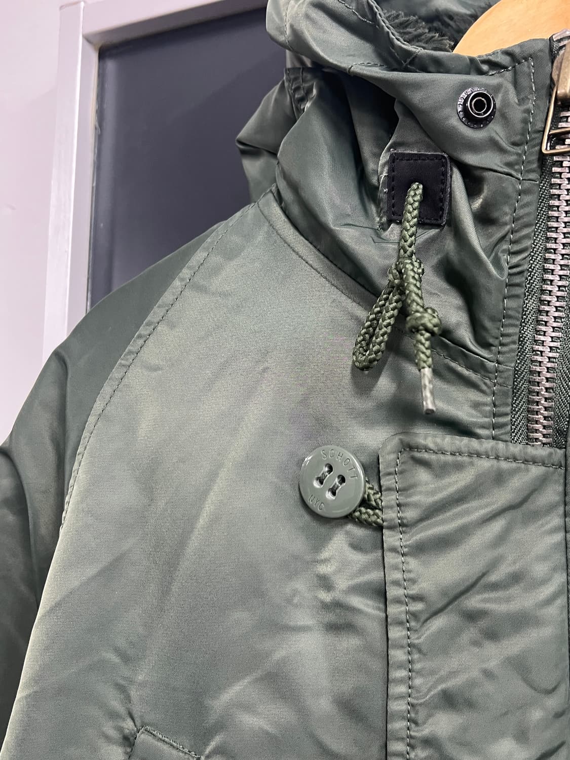 Schott 쇼트 밀리터리 N3B 야상 파카 상품이미지3