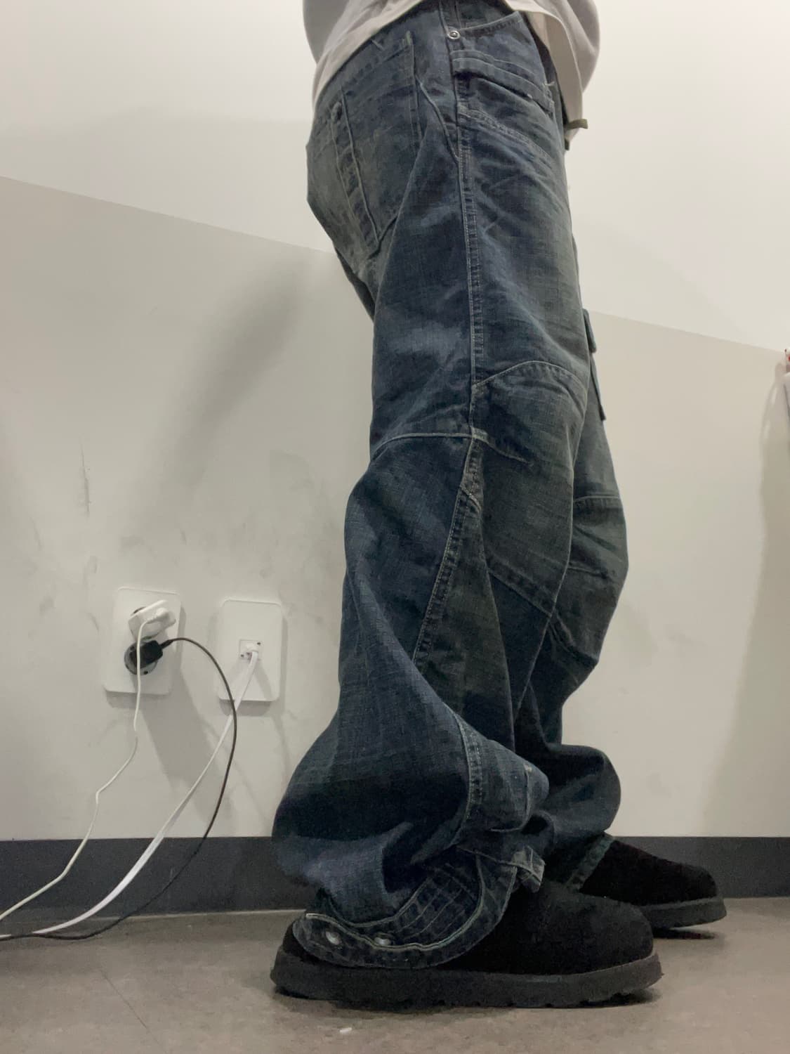 (데드스탁)G-Star RAW 지스타로우 엘우드 워싱 멀티포켓 카고팬츠 상품이미지3