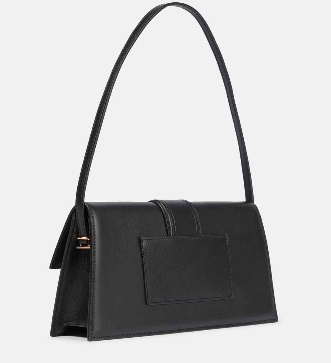 자크뮈스 르 밤비노 롱 레더 숄더백 블랙 상품이미지5