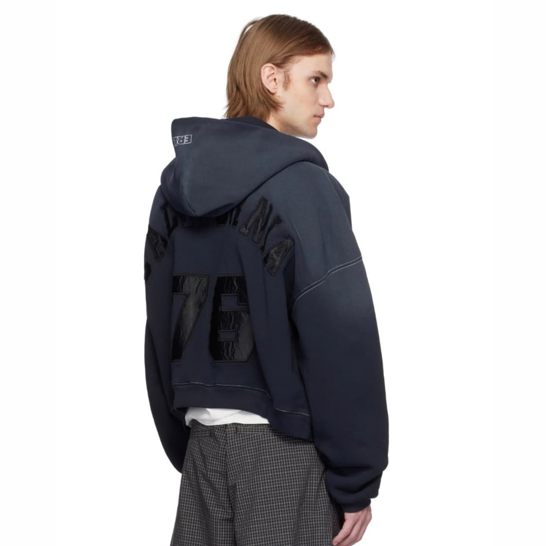 [XL]이알엘 ERL 25fw 바시티 후드집업/네이비 상품이미지3