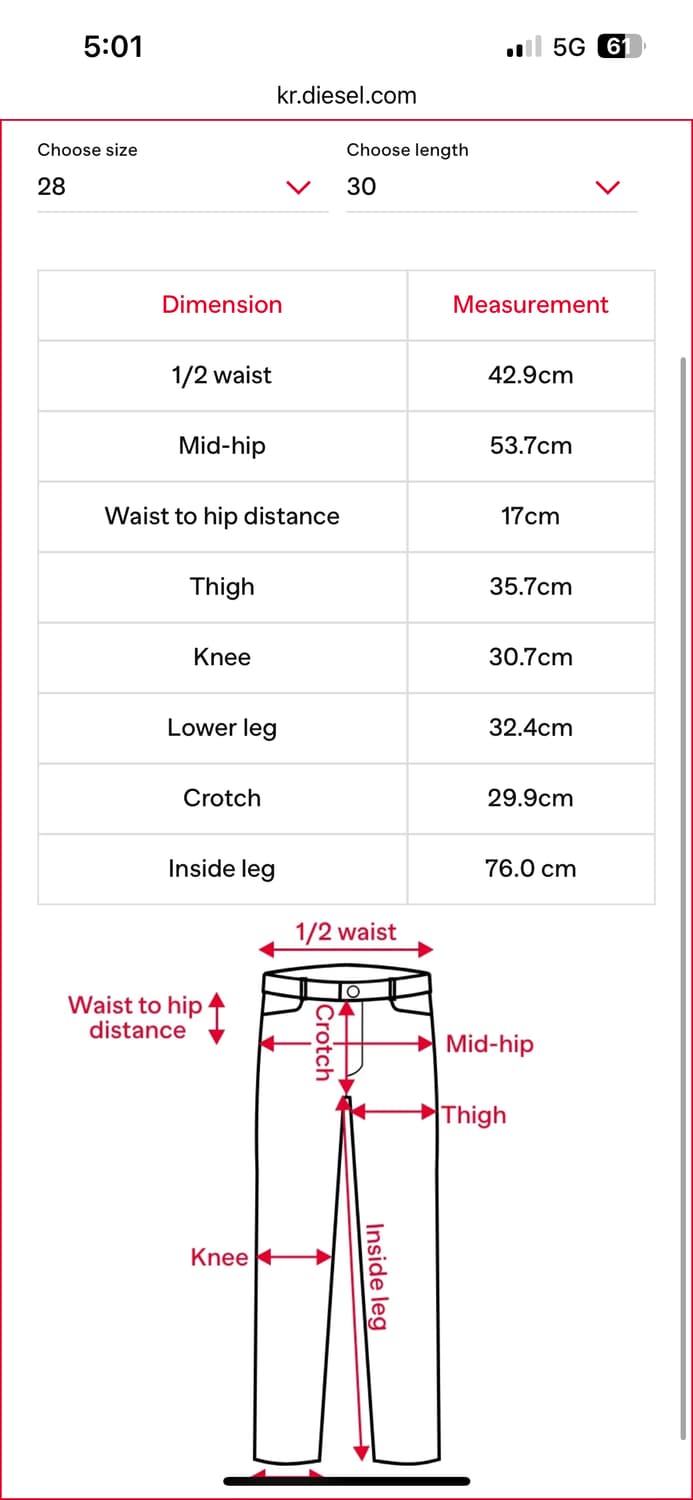 디젤 Relaxed Jeans 1996 D-sire 09j96 상품이미지3