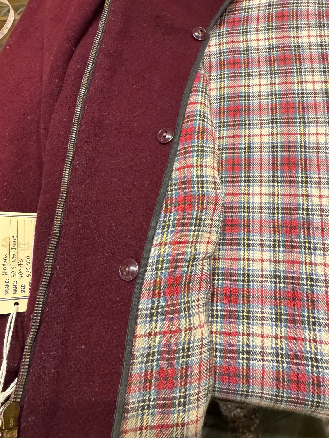 1950s Niagara 울 헌팅 코트 (42) 상품이미지7