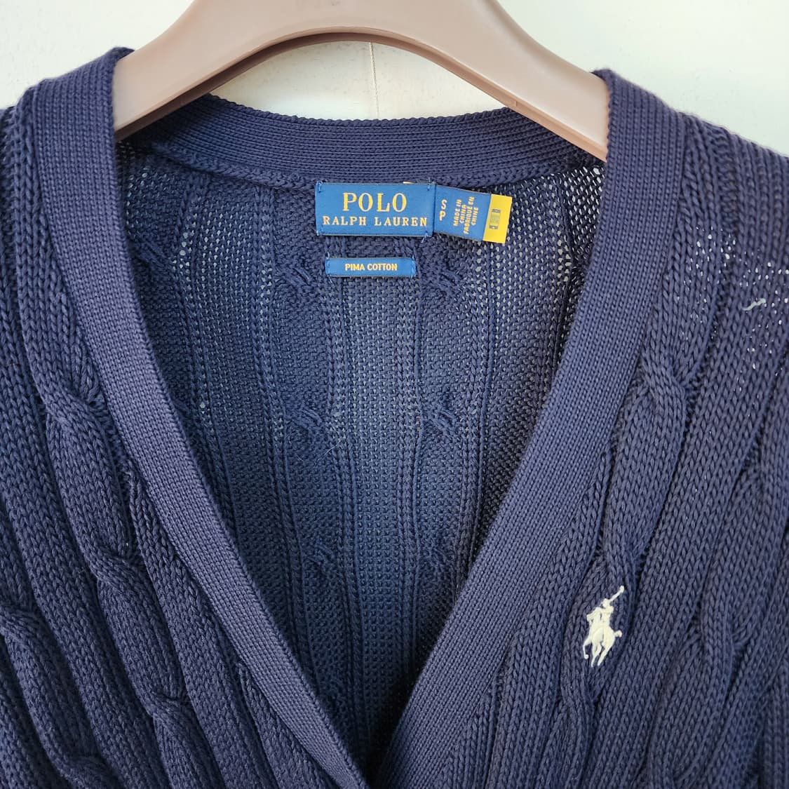 폴로 랄프로렌 네이비 가디건 상품이미지2