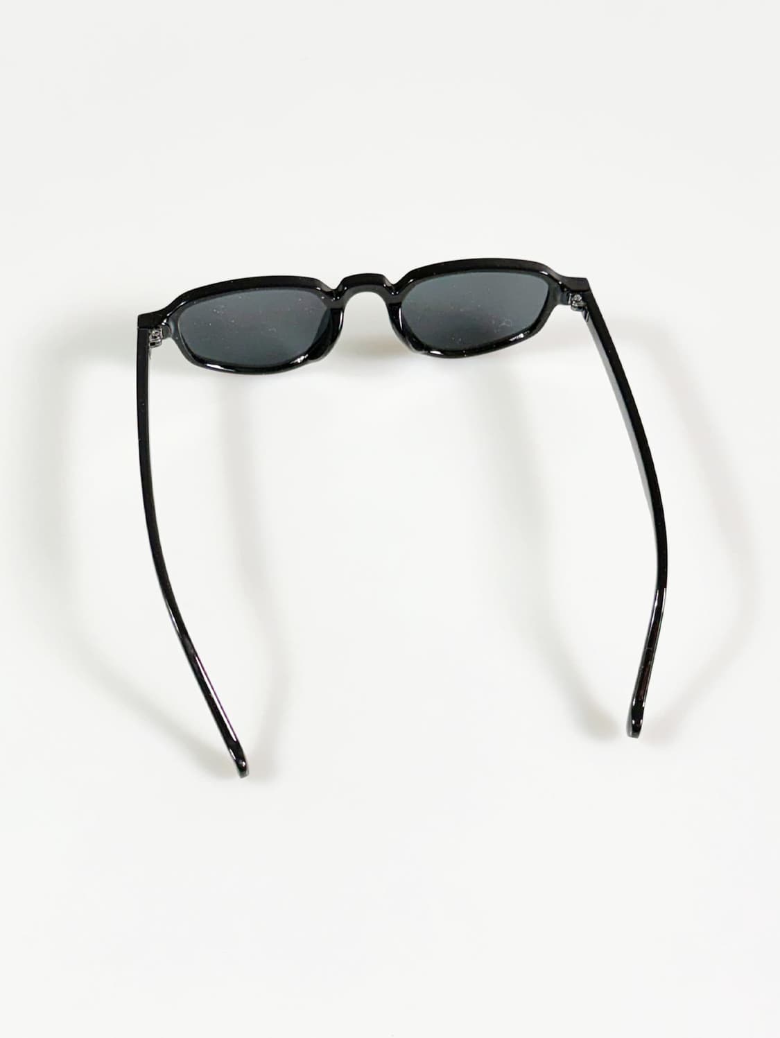 블랙 볼드 스퀘어 프레임 빈티지 선글라스 상품이미지5