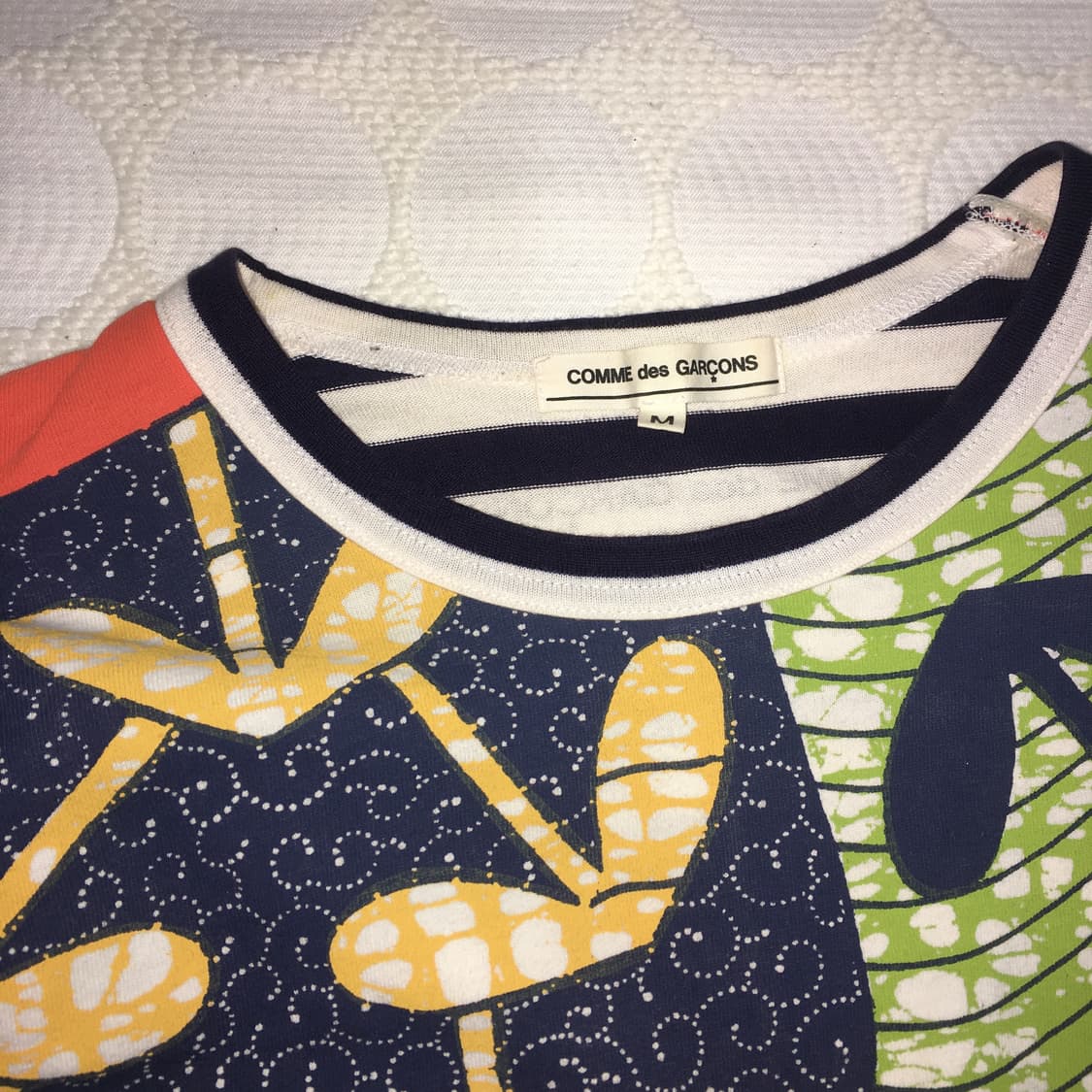 comme des garçons 스트라이프 긴팔 티 상품이미지5