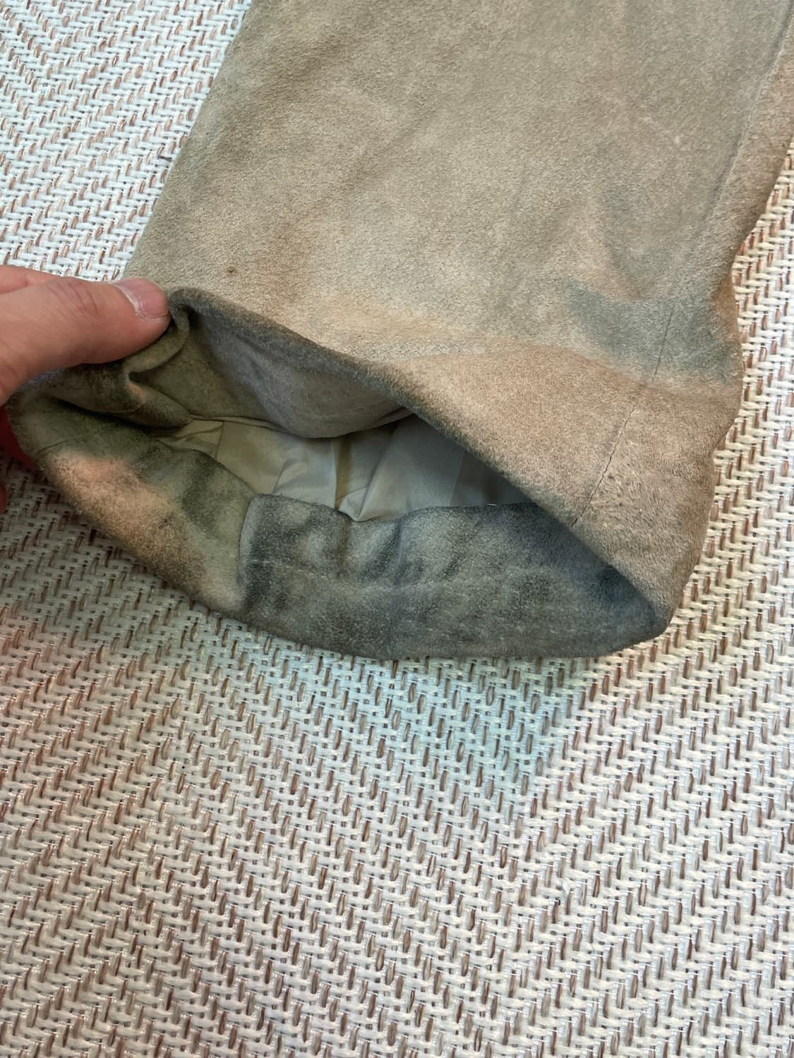 빈티지 피그스킨 스웨이드 팬츠 J03257 상품이미지2