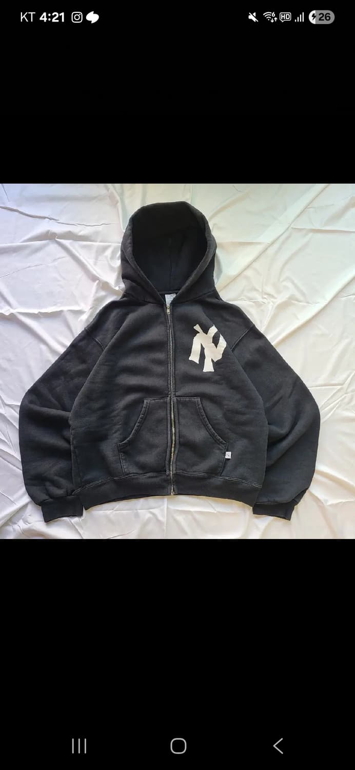 아킴보클럽 ny 후드 블랙 상품이미지1