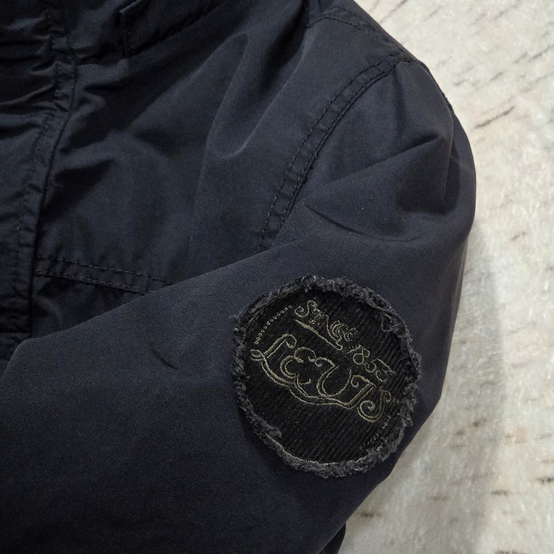 리바이스 투웨이 네이비 뽀글이 야상 필드 자켓 상품이미지3