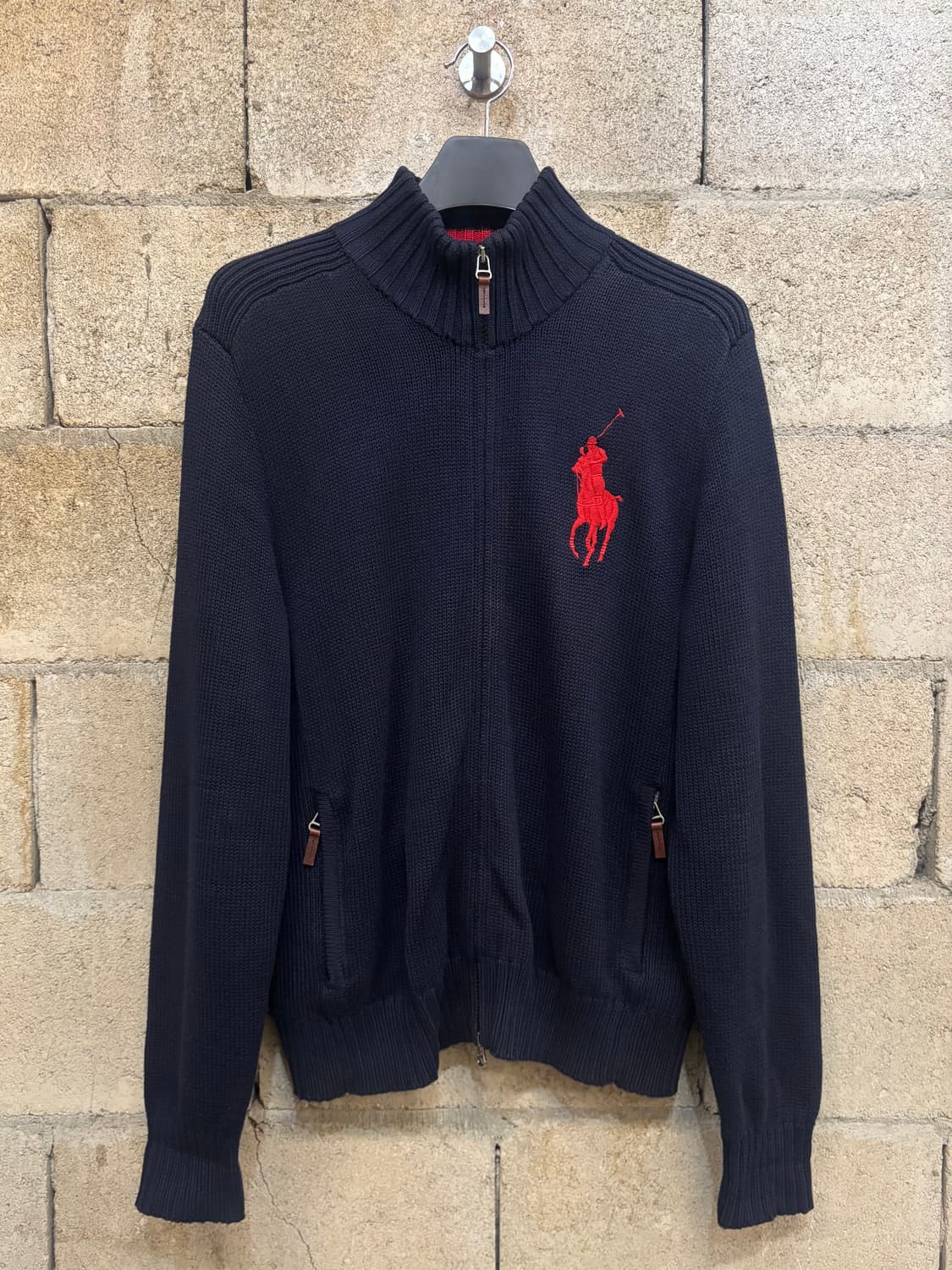 폴로 랄프 로렌 빅포니 집업 니트 상품이미지1