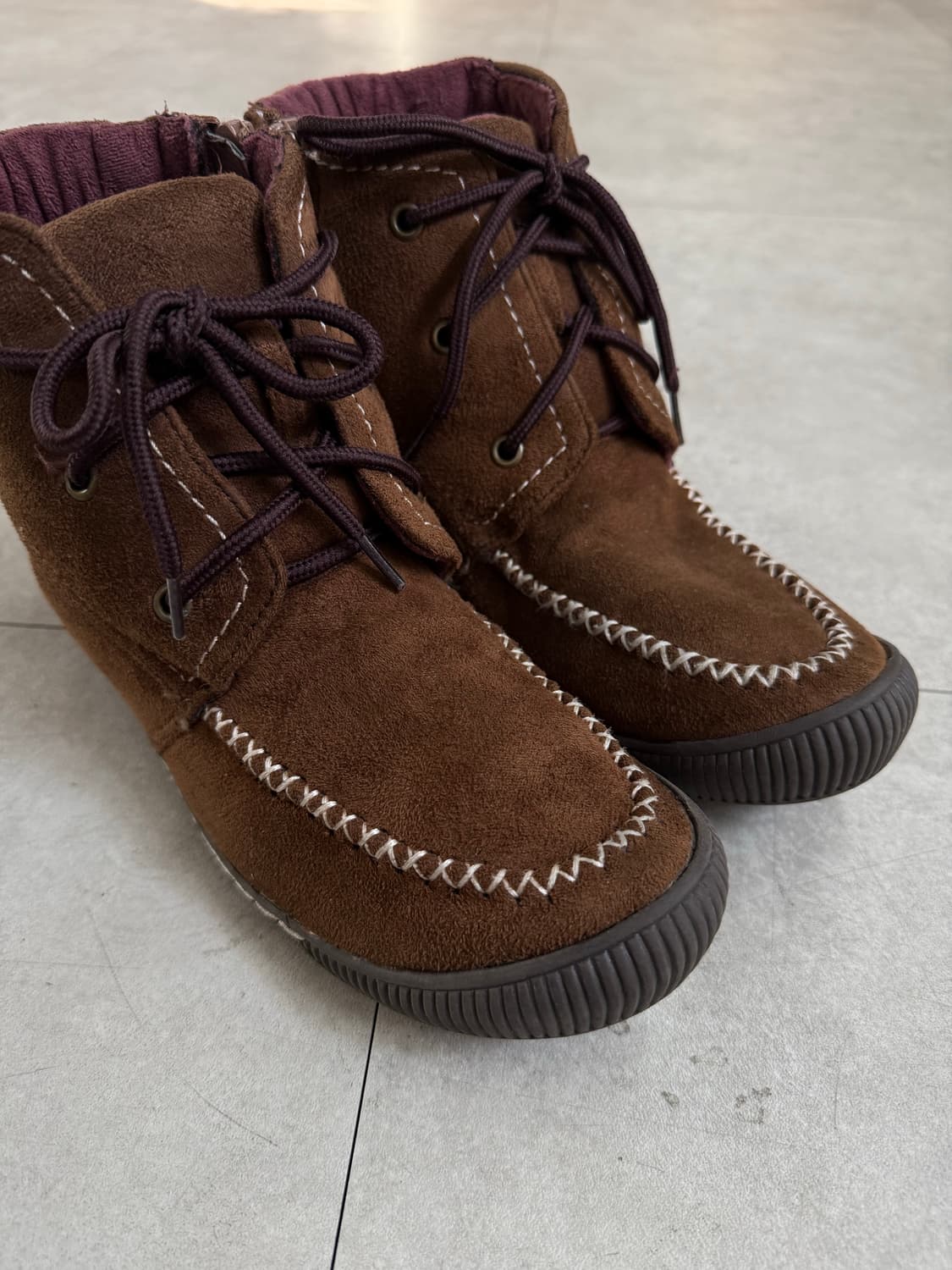 elle sport 스웨이드 모카신 상품이미지4