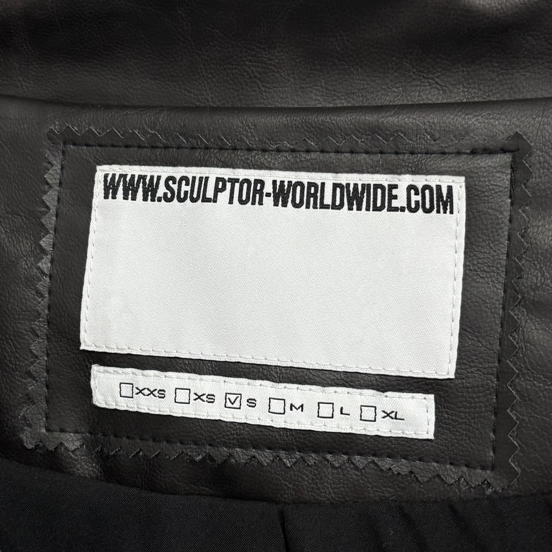 SCULPTOR 스컬프터 레더 자켓 상품이미지3