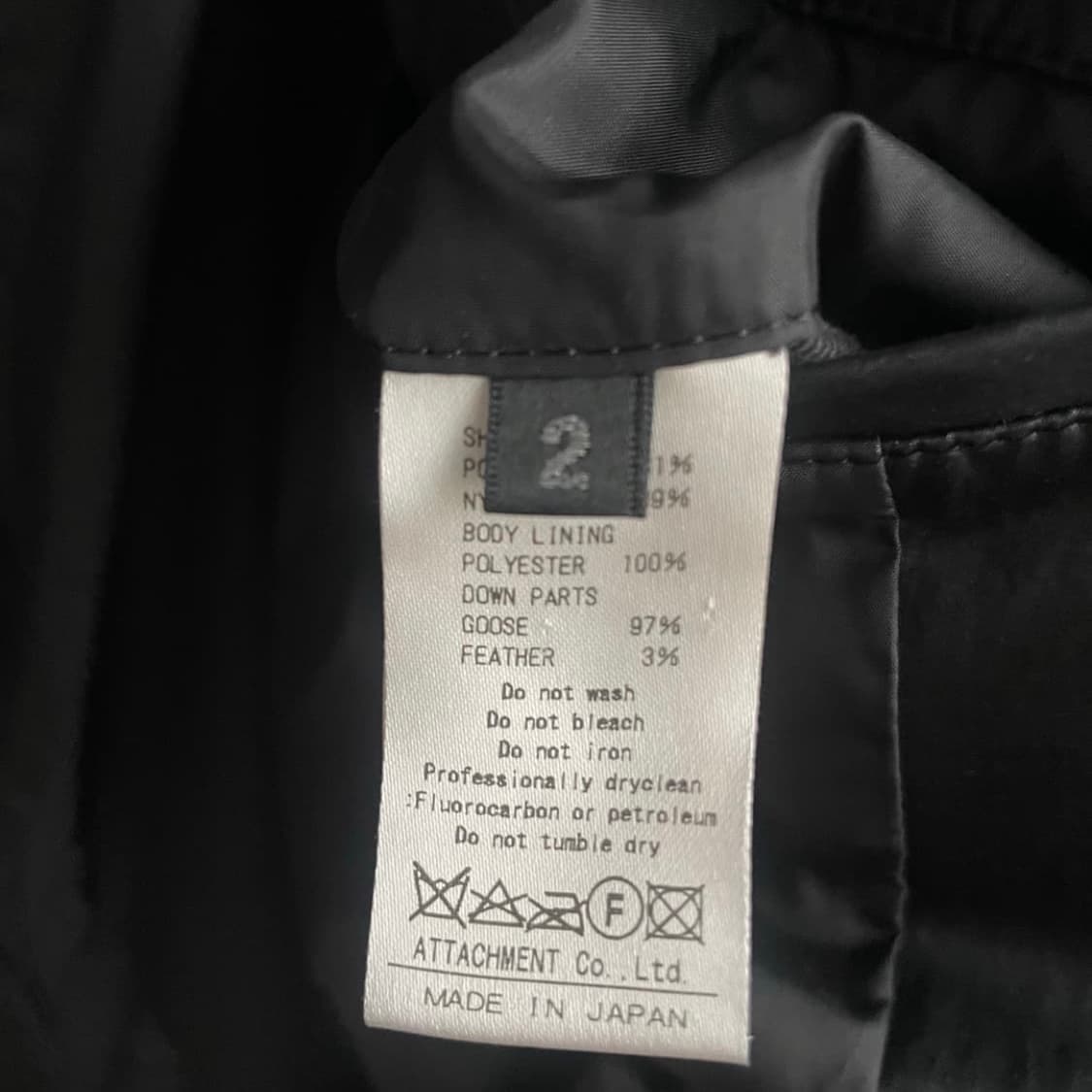 카즈유키쿠마가이 절개 패딩 상품이미지7