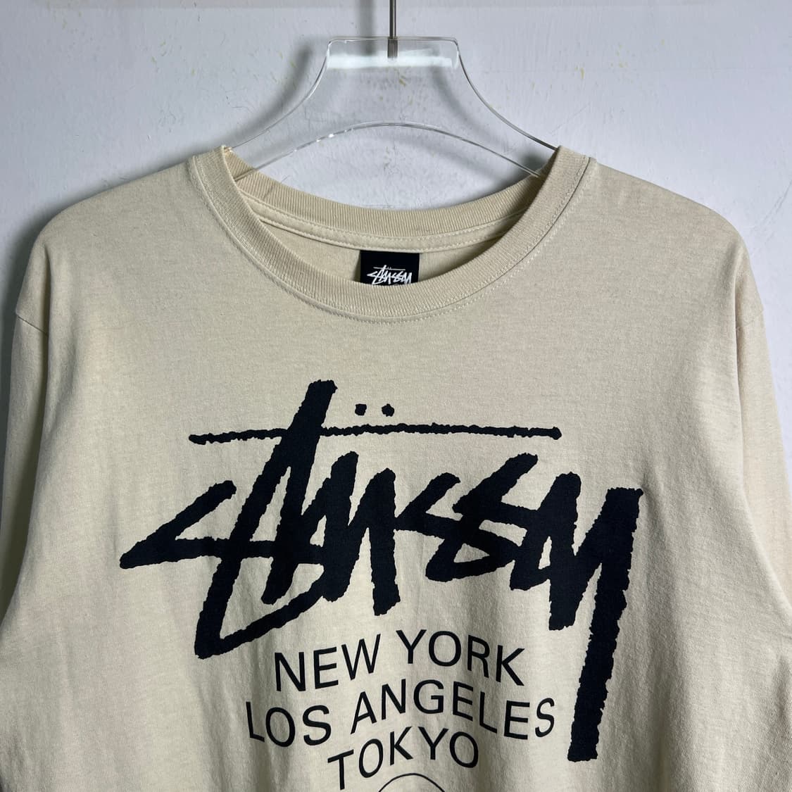 Stussy 스투시 월드투어 롱슬리브 티셔츠 M 상품이미지4