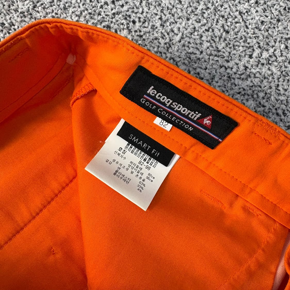 82 르꼬끄 골프 남성 면 팬츠 0325J 상품이미지3