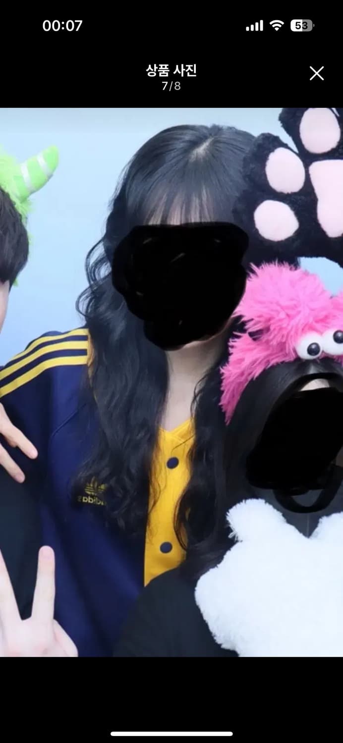 아디다스 풋볼 유니폼 스포티 셔츠 상의 네이비 XS 상품이미지2
