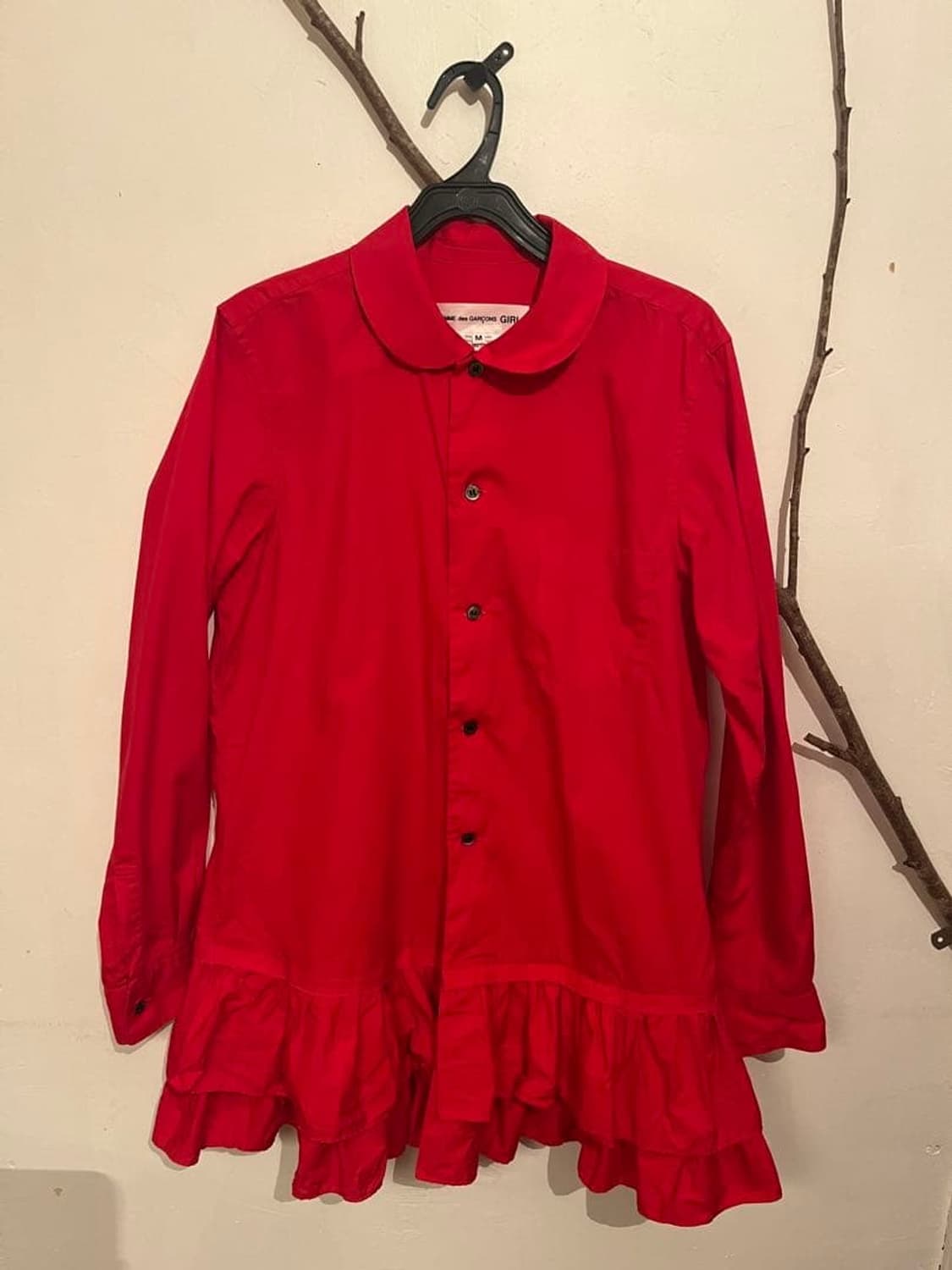 꼼데가르송걸 셔츠 xs 상품이미지1