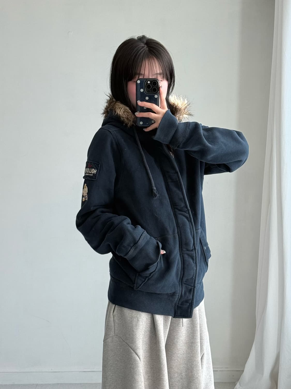 홀리스터 울프죠 후드집업 상품이미지2