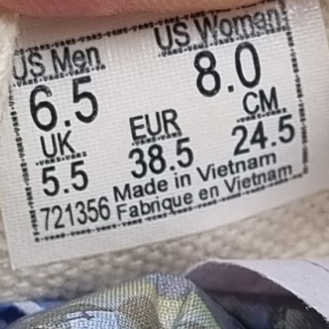 반스 어센틱 아이보리 여성스니커즈245 상품이미지6