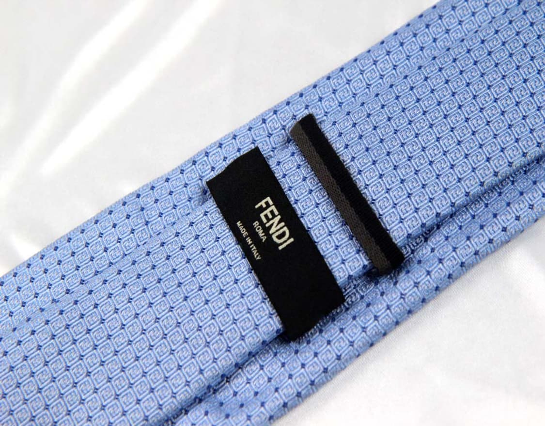 펜디 8cm A+등급 신형 FF로고 남자 명품 넥타이 상품이미지3