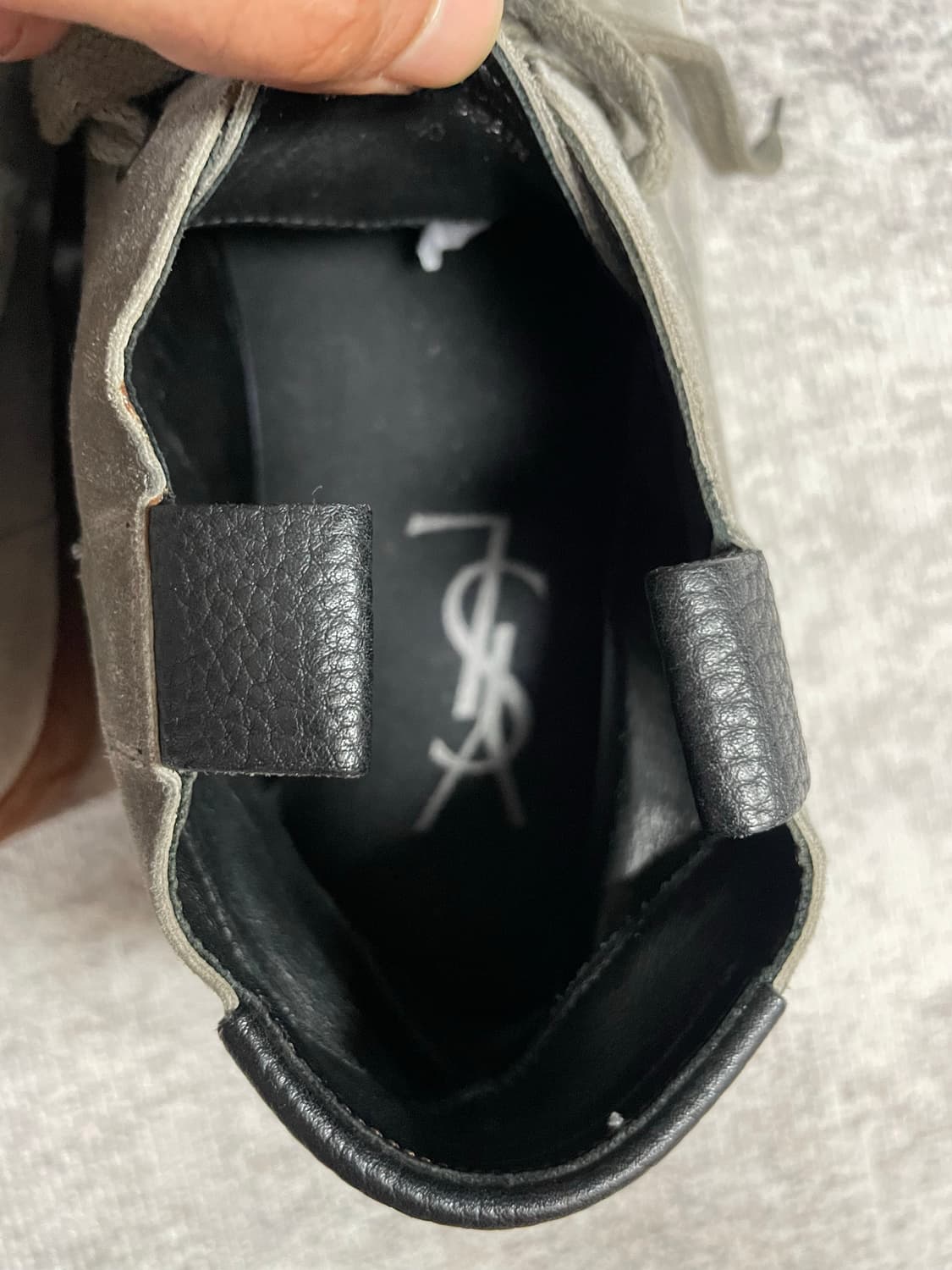 Vintage YSL 스웨이드 데져트 스페인 생산 상품이미지7