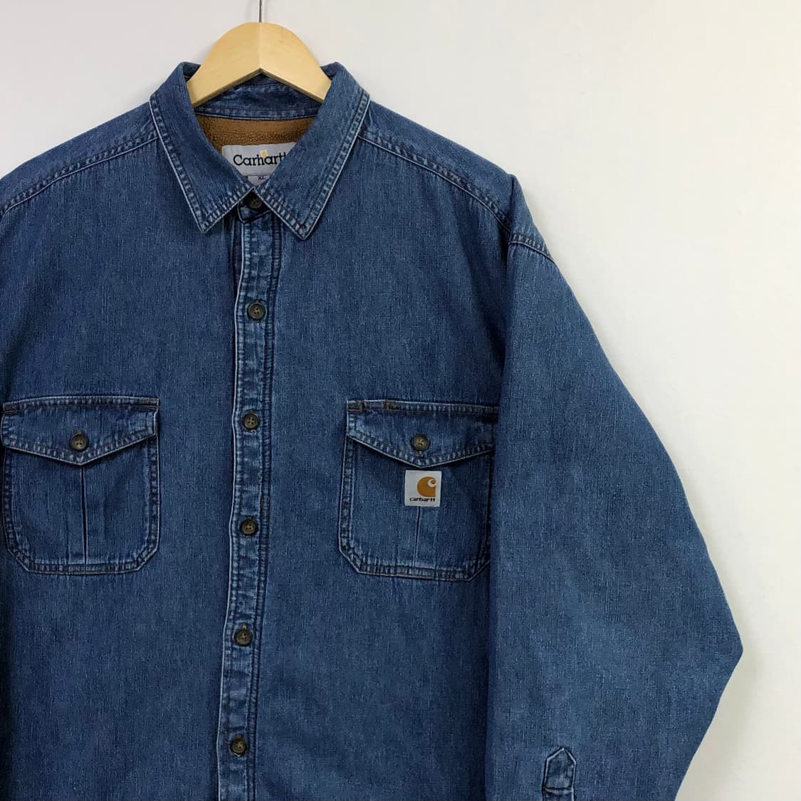 XL 칼하트 양털 데님 자켓 상품이미지2