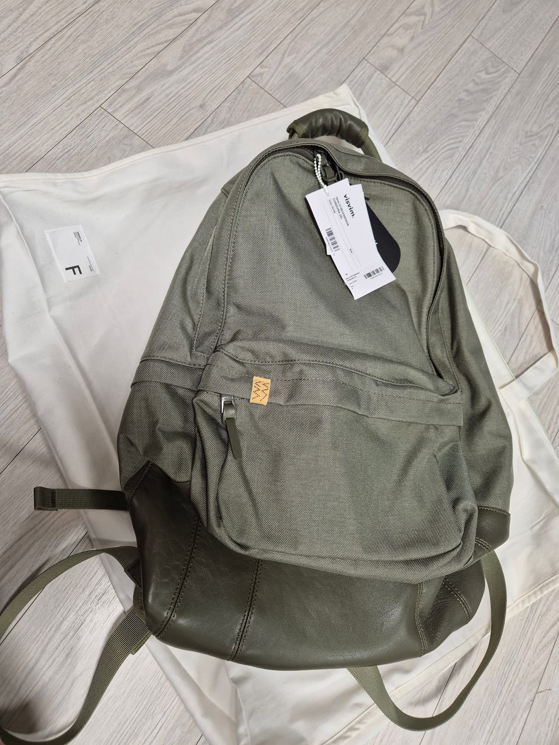 26SS VISVIM 22L 백팩 올리브(새상품) 상품이미지1